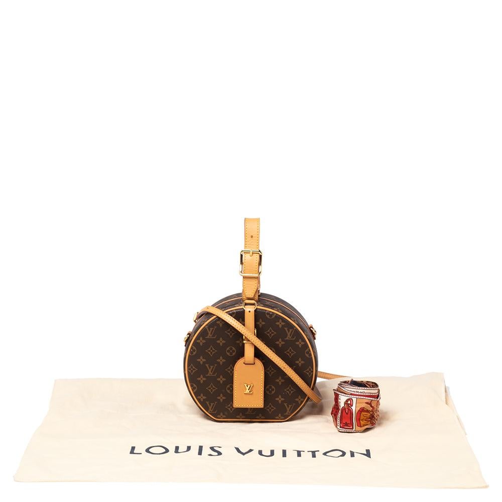 Women's Louis Vuitton Monogram Canvas Petite Boite Chapeau Bag