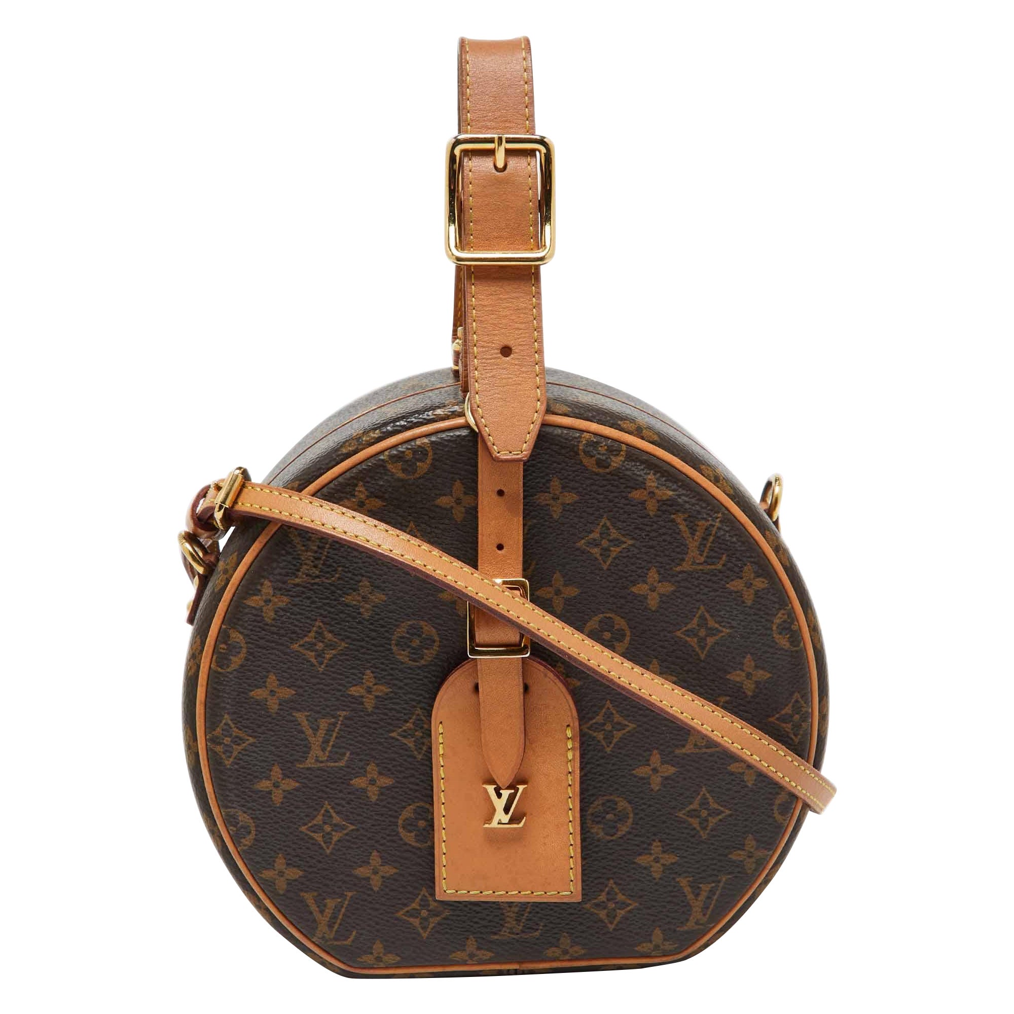 Louis Vuitton Monogram Canvas Petite Boite Chapeau Bag