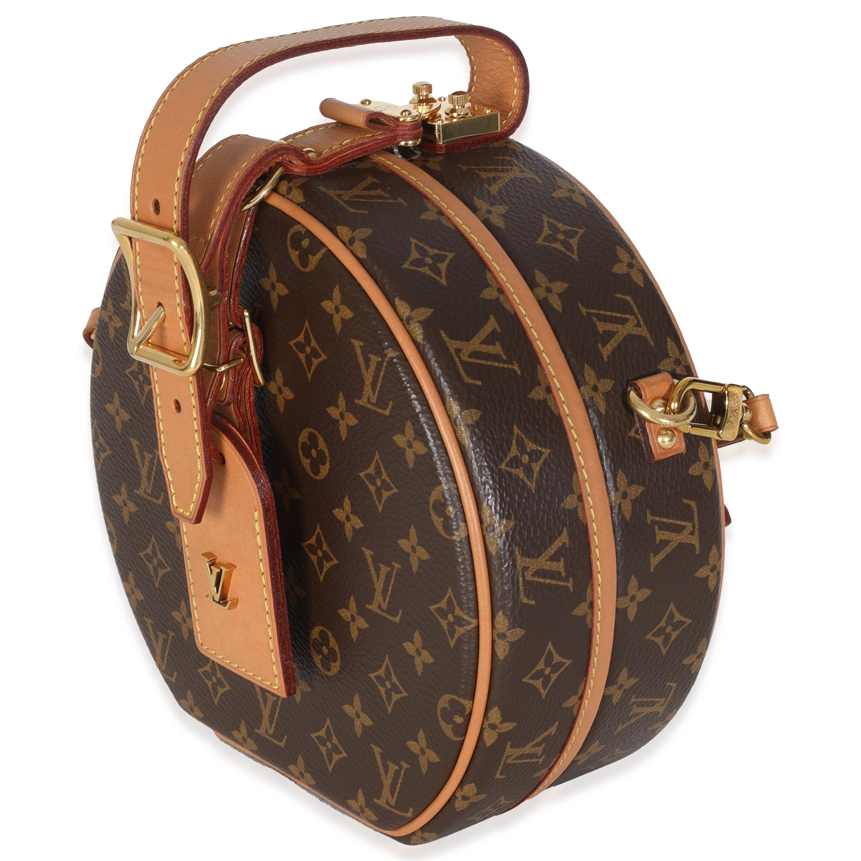 Louis Vuitton Monogram Canvas Petite Boite Chapeau In condizioni buone in vendita a New York, NY