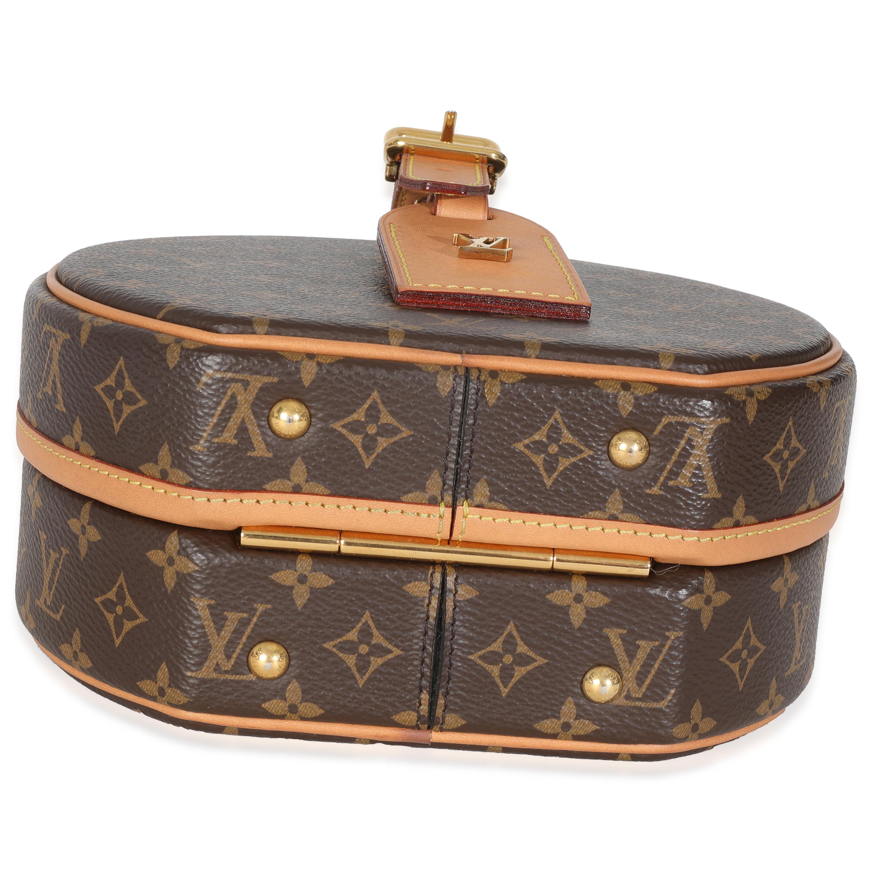 Louis Vuitton Monogram Canvas Petite Boite Chapeau in vendita 3