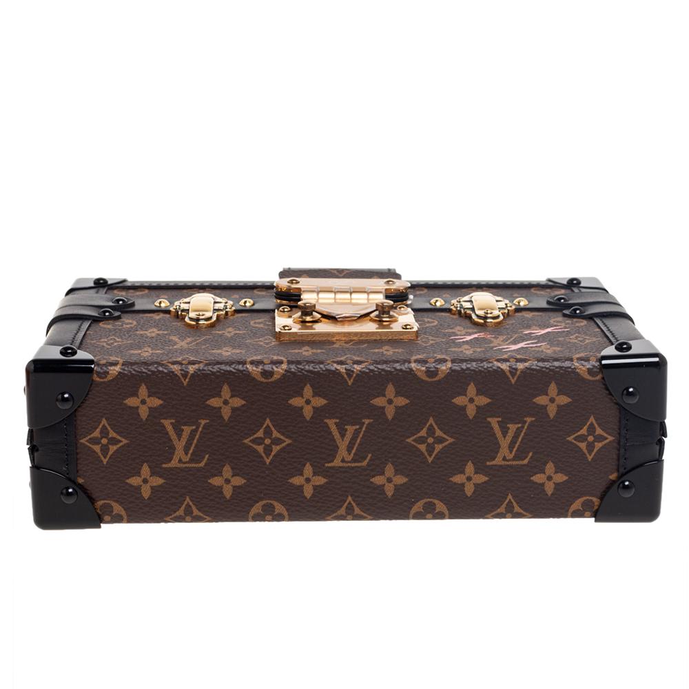 Women's Louis Vuitton Monogram Canvas Petite Malle Bag