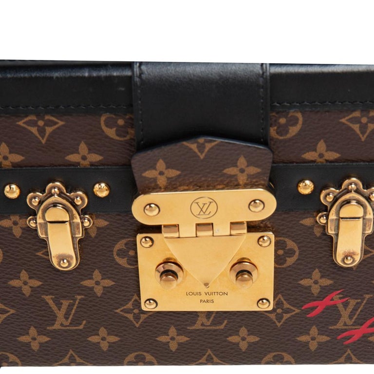 Louis Vuitton Petite Malle Souple Handbag Monogram Canvas at 1stDibs  lv  petite malle souple, louis vuitton malle souple, lv malle souple