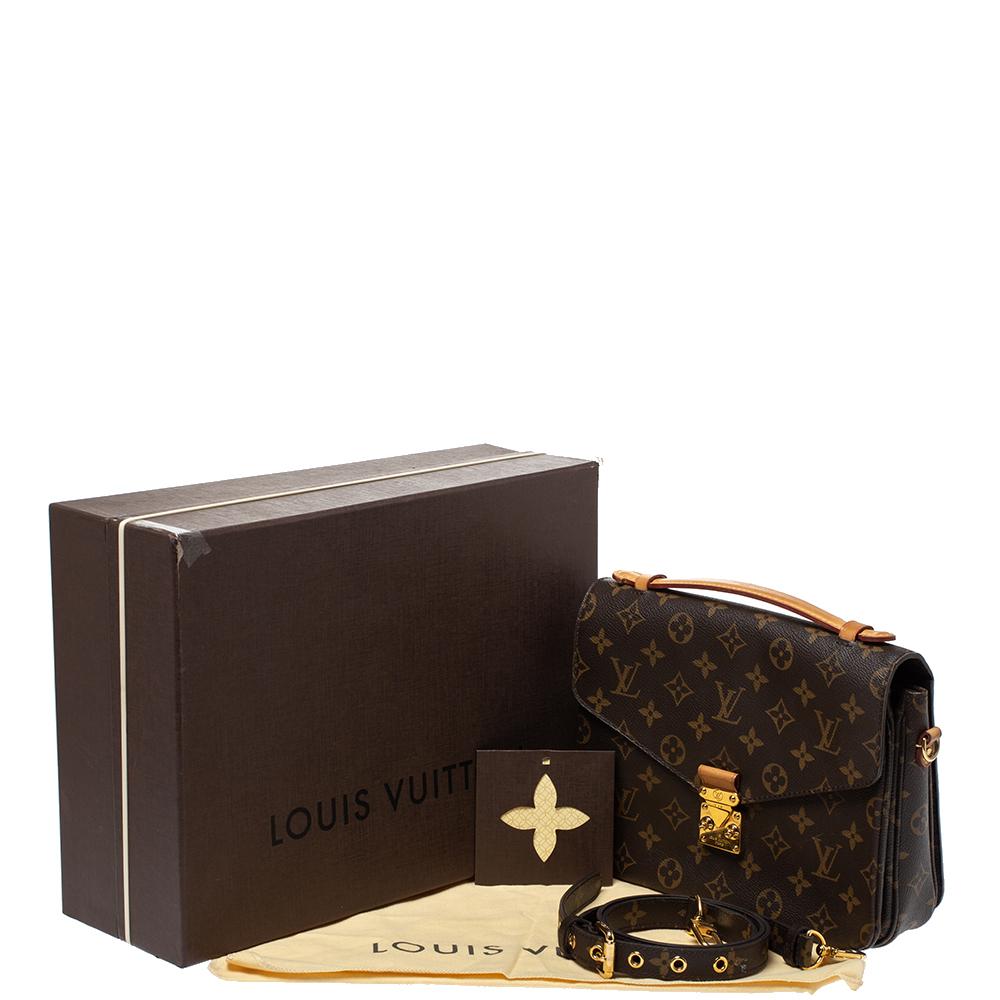 Louis Vuitton Monogram Canvas Pochette Metis Bag 6