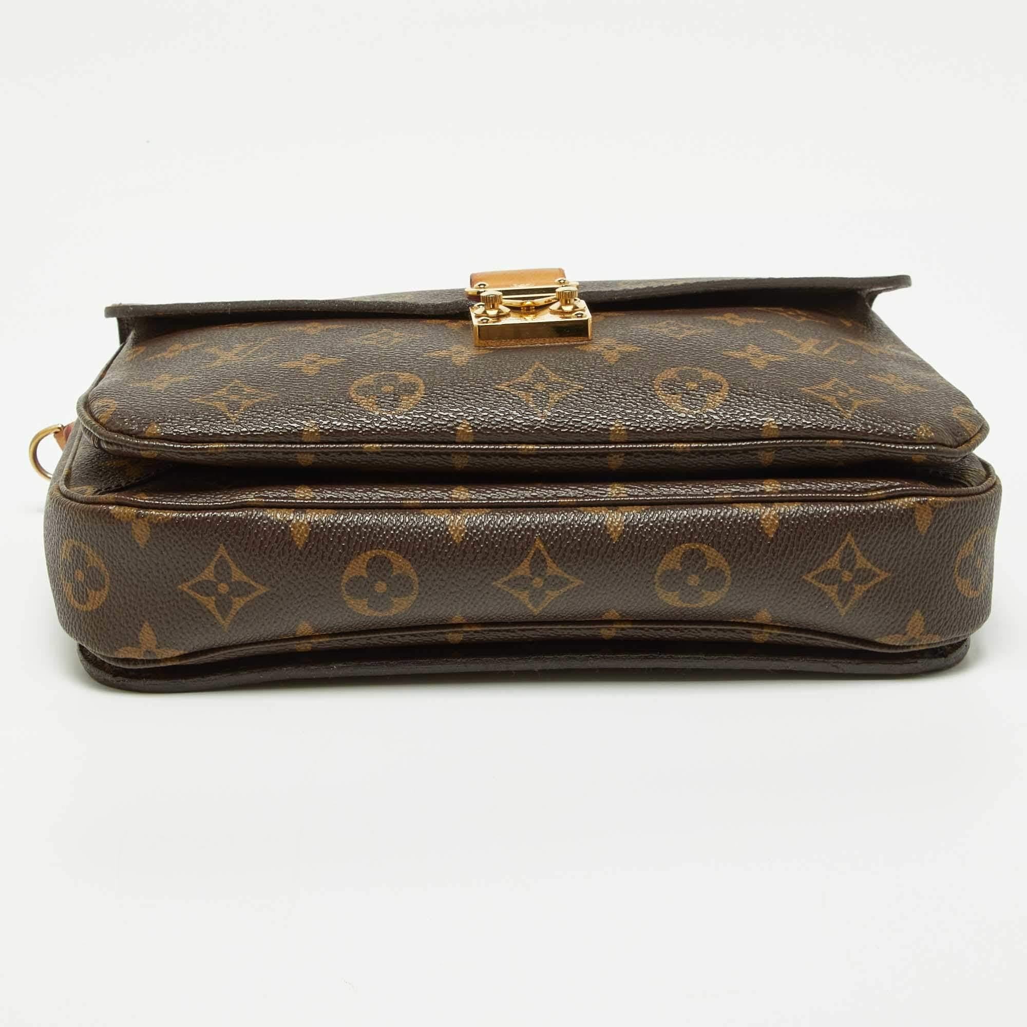 Louis Vuitton Monogram Canvas Pochette Metis Bag 1