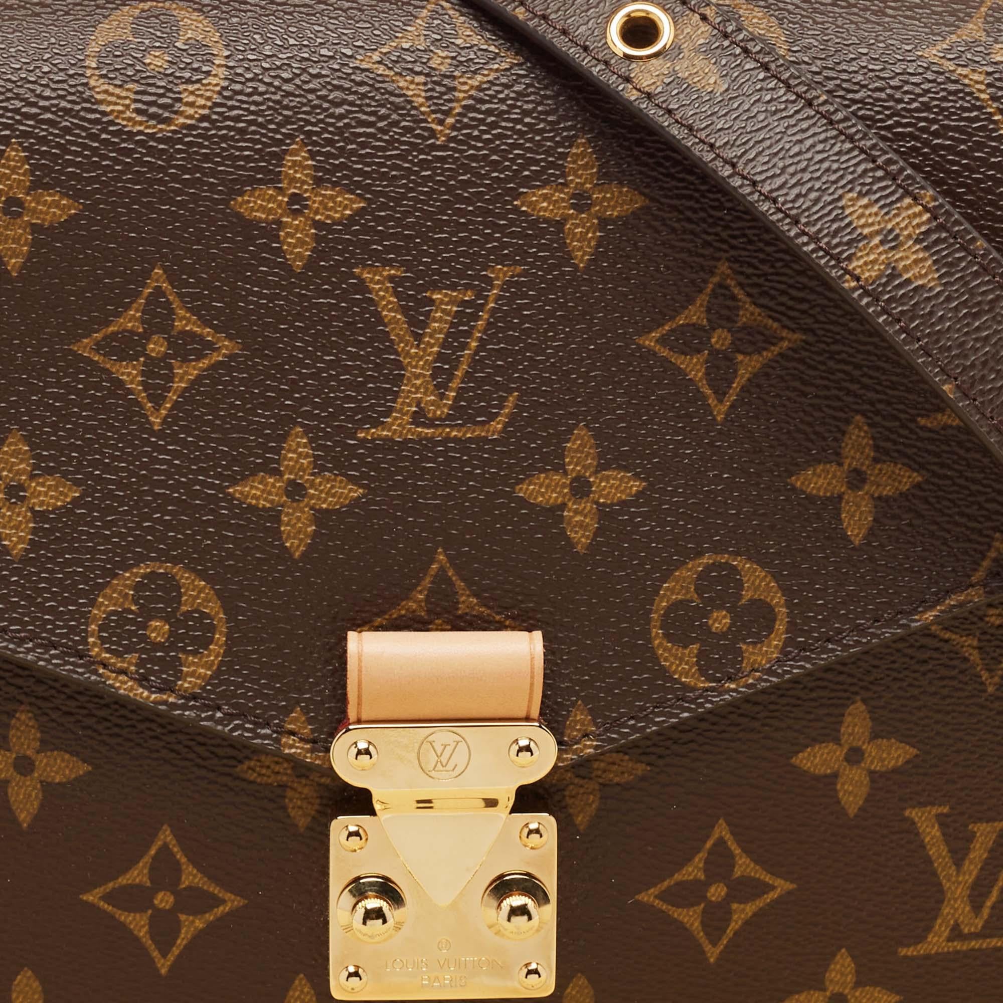 Louis Vuitton Monogram Canvas Pochette Metis Bag 1