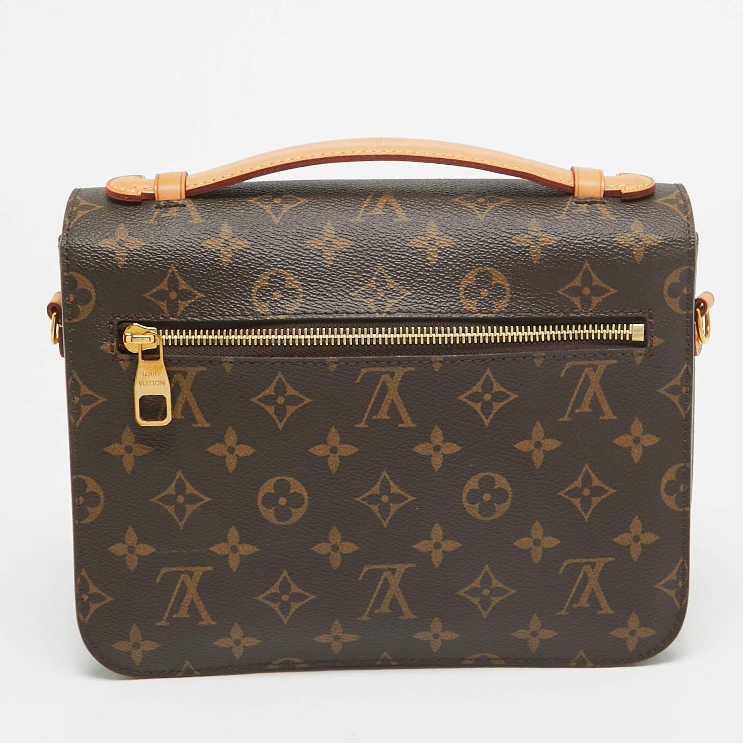 Louis Vuitton Monogram Canvas Pochette Metis Bag 4