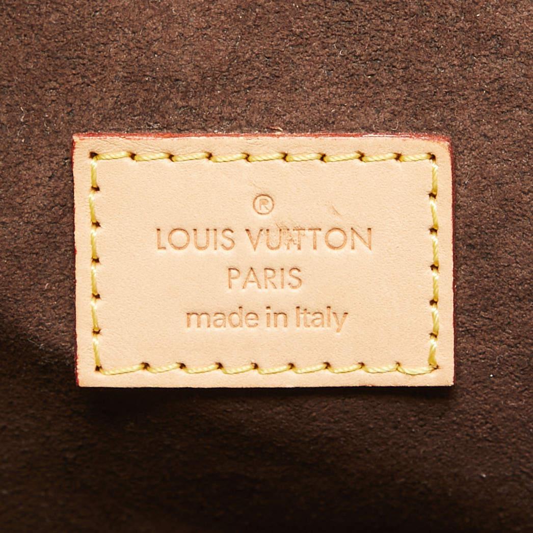 Louis Vuitton Monogrammierte Canvas Pochette Metis-Tasche aus Segeltuch 5