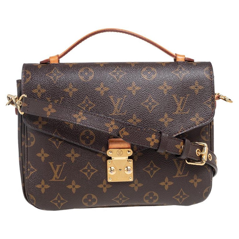 Louis Vuitton Pochette Metis Monogram Summer Trunk Collection Brown/Pink in  Coated Canvas with Gold-tone - US