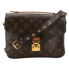 Louis Vuitton Monogram Canvas Pochette Metis Crossbody Bag Handbag