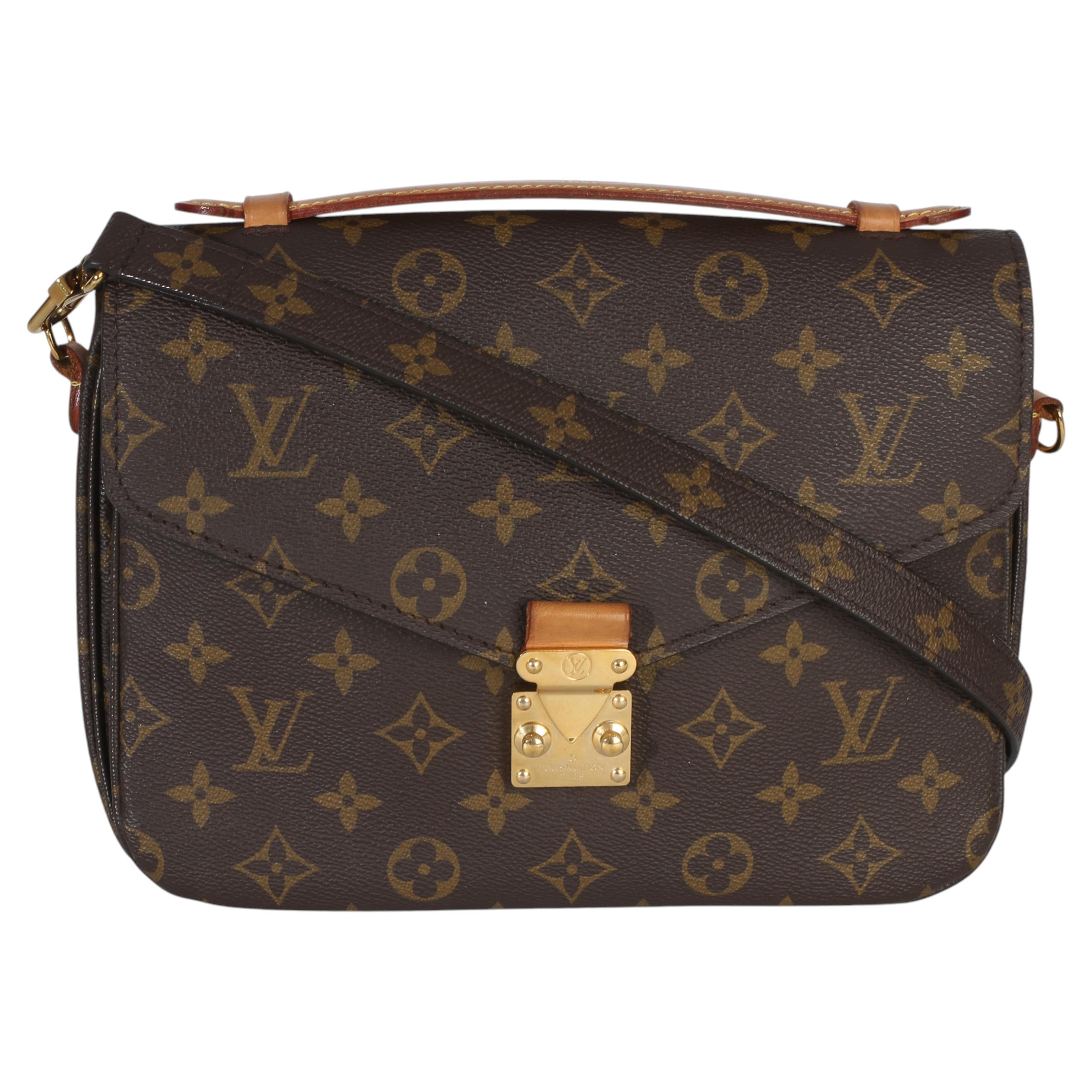 Louis Vuitton Monogram Canvas Pochette Metis For Sale