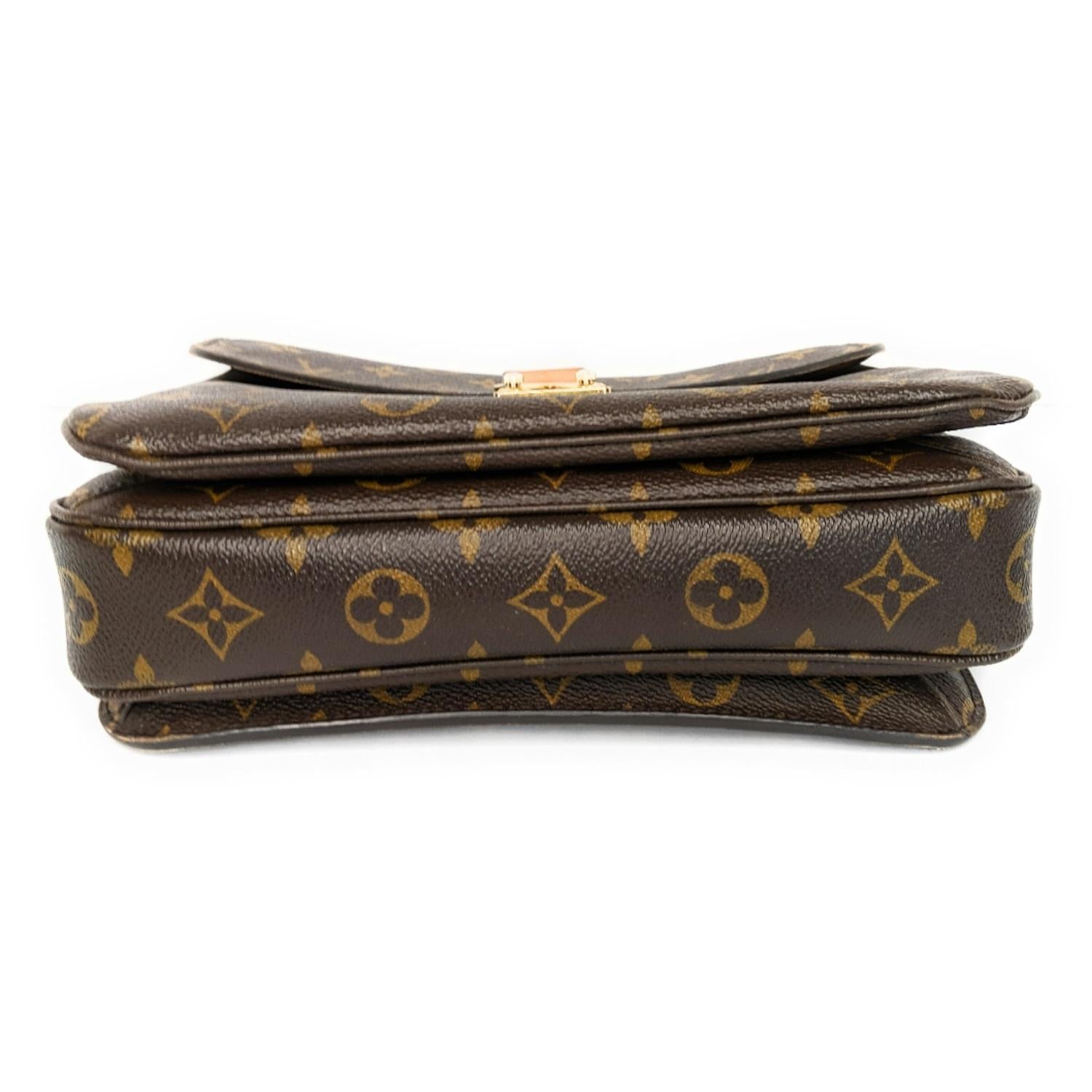 Black Louis Vuitton Monogram Canvas Pochette Metis Handbag