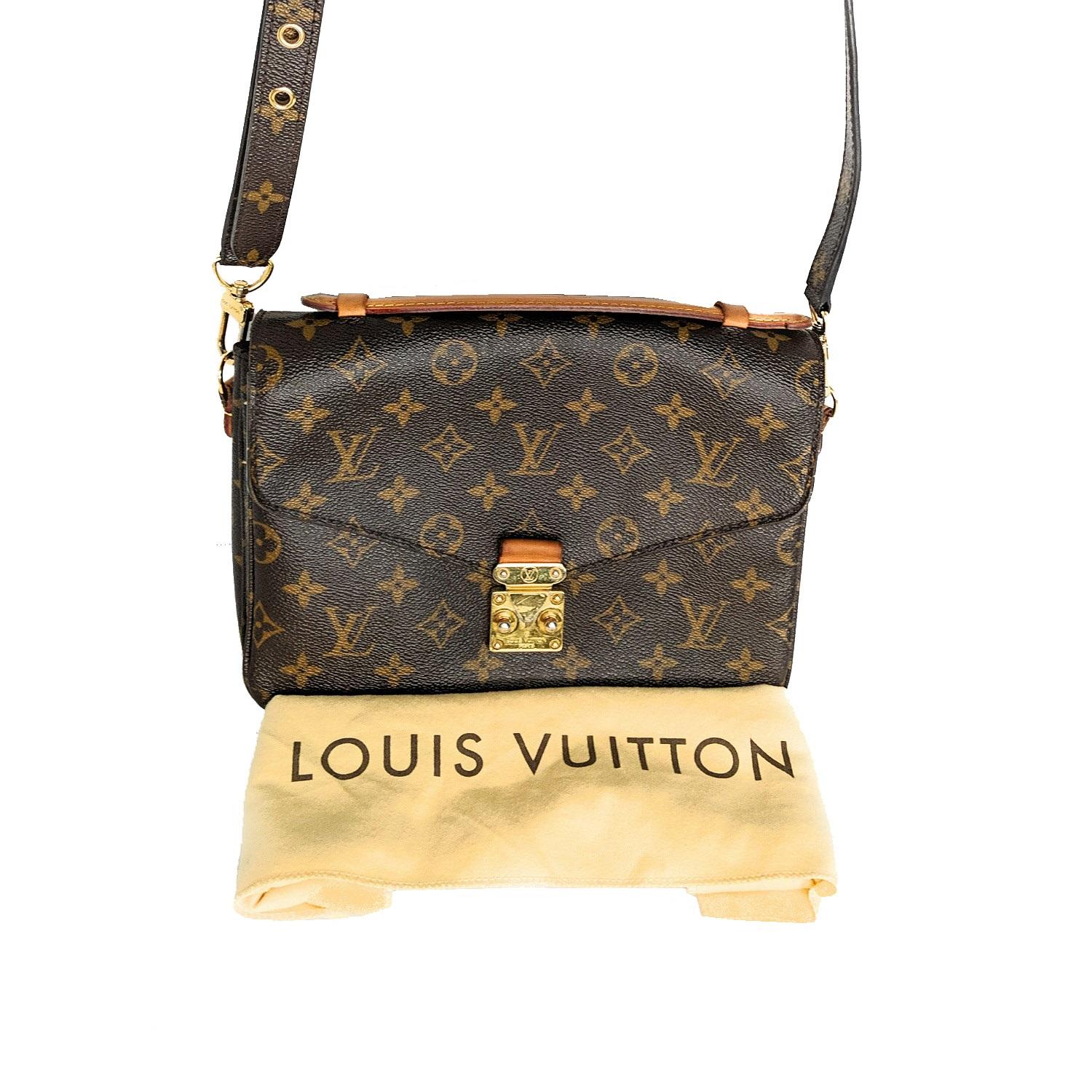 Louis Vuitton Monogram Canvas Pochette Metis Handbag 1