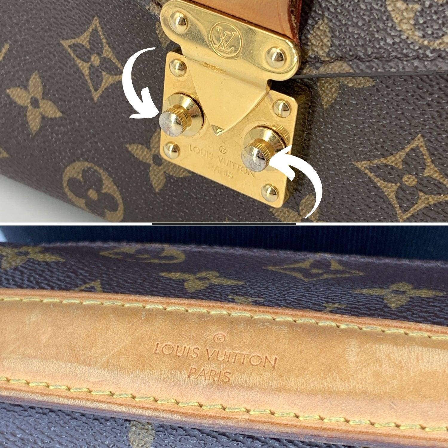 Louis Vuitton Monogram Canvas Pochette Metis Handbag Shoulder Bag In Excellent Condition For Sale In Rome, Rome