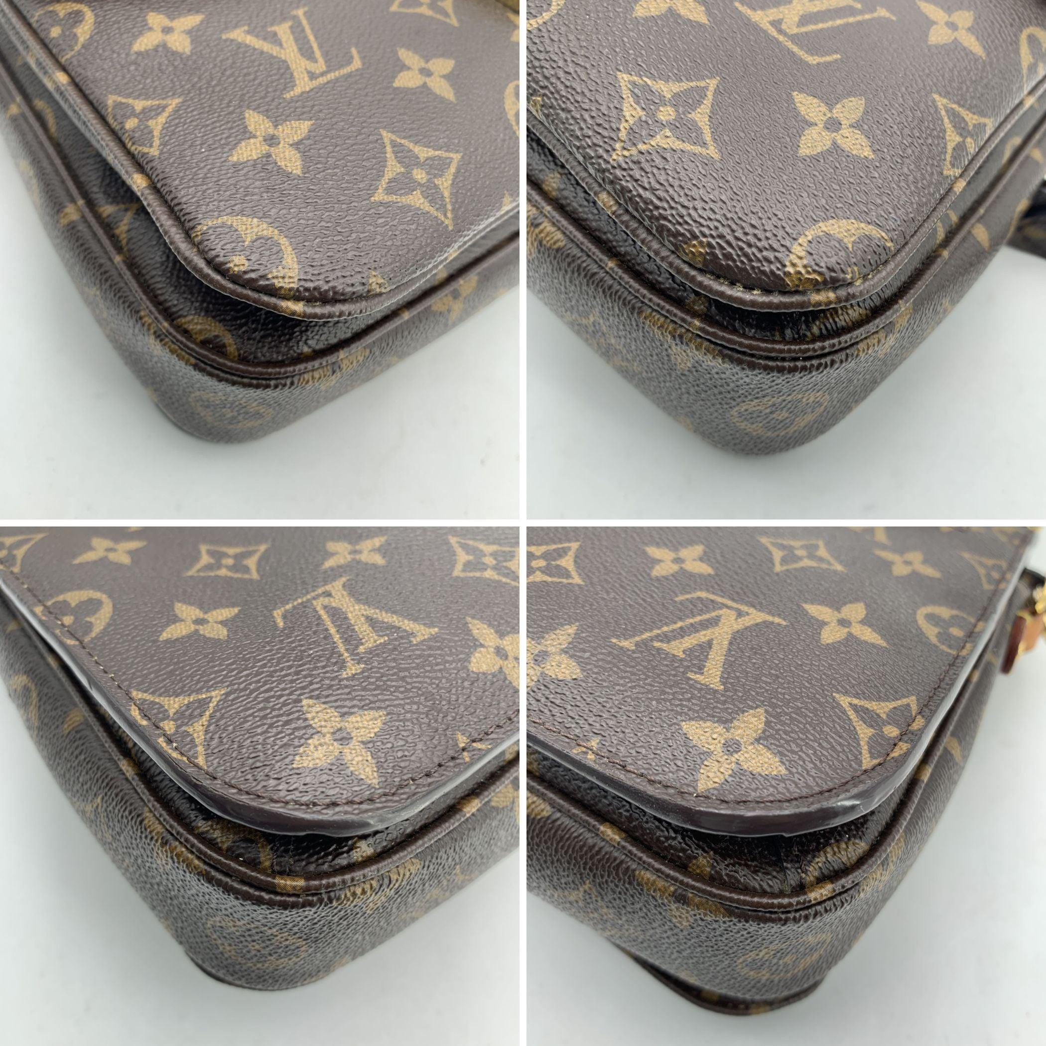 Louis Vuitton Monogram Canvas Pochette Metis Handbag Shoulder Bag In Excellent Condition In Rome, Rome