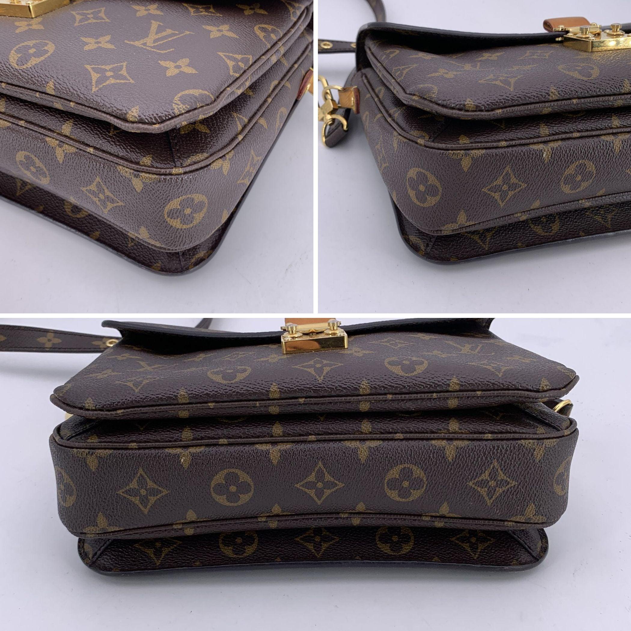 Louis Vuitton Monogram Canvas Pochette Metis Handbag Shoulder Bag For Sale 1