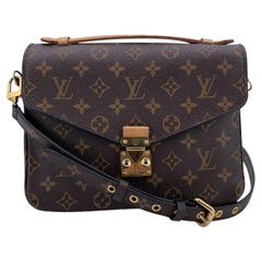 Louis Vuitton Monogram Canvas Pochette Metis Handbag Shoulder Bag