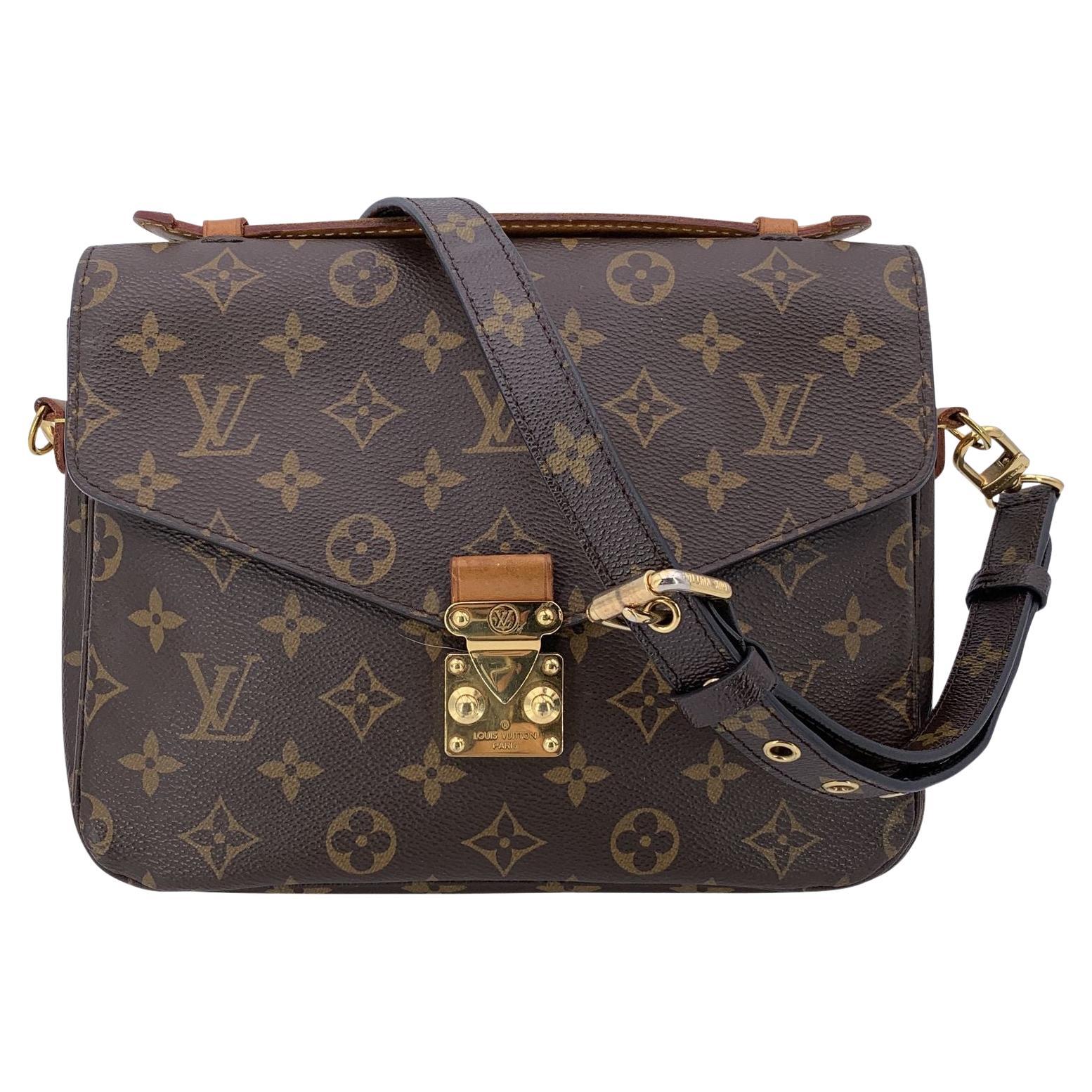 Louis Vuitton Monogram Canvas Pochette Metis Handbag Shoulder Bag