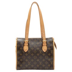 Sac à bandoulière haut de gamme Louis Vuitton en toile Monogram Popincourt