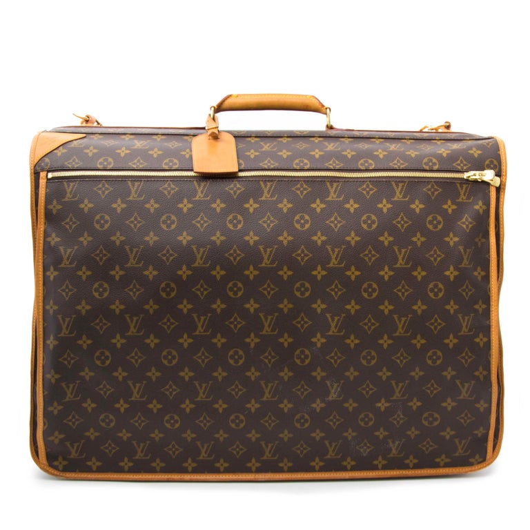 Louis Vuitton Monogram Canvas Portable Bandouliere Garment Bag For Sale at 1stdibs