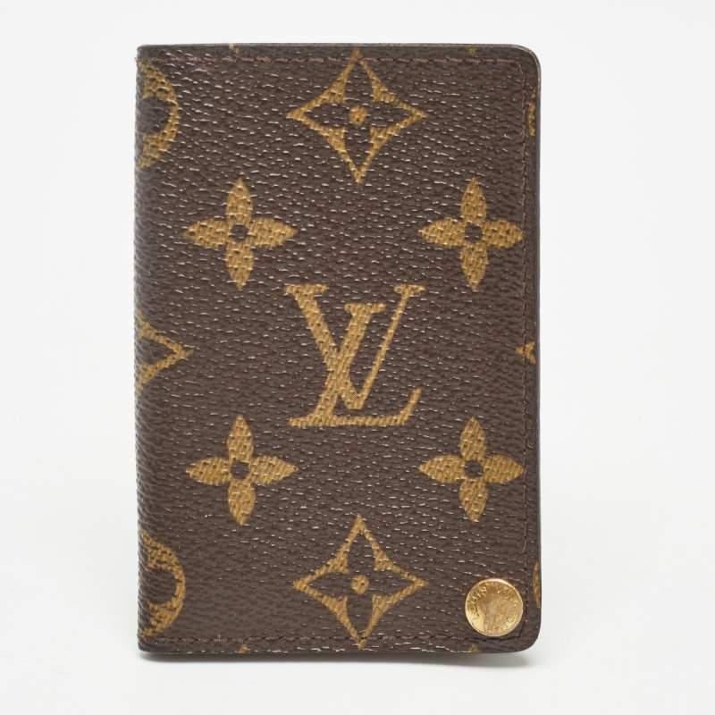 Louis Vuitton Monogram Canvas Porte Cartes Credit Pression Card Holder For Sale