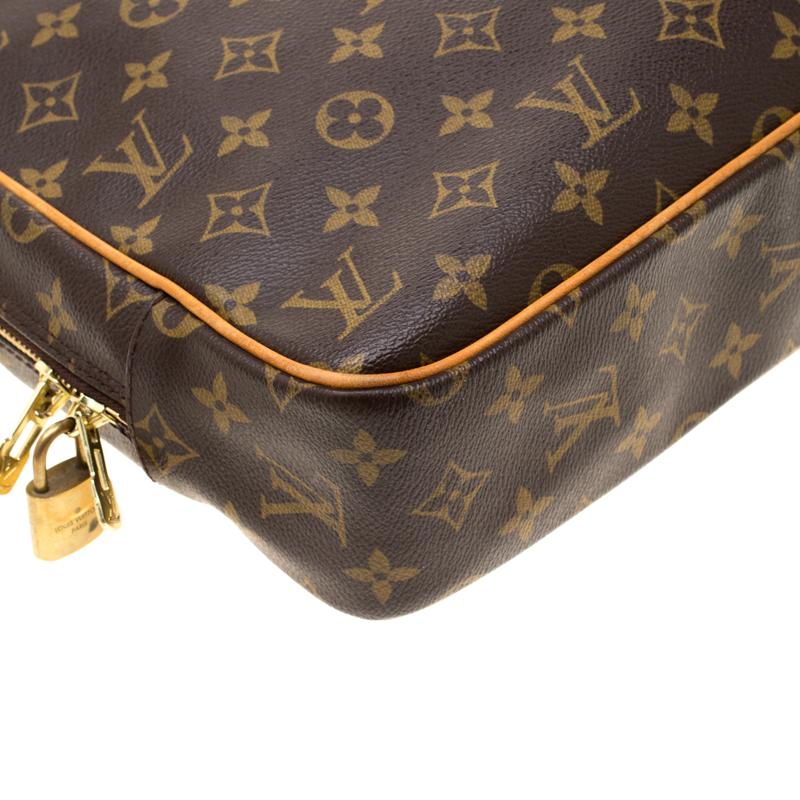 Louis Vuitton Monogram Canvas Porte Documents Pegase Soft Briefcase Bag 5