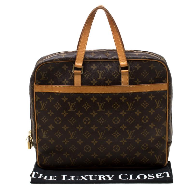 Louis Vuitton Monogram Canvas Porte Documents Pegase Soft Briefcase Bag 6