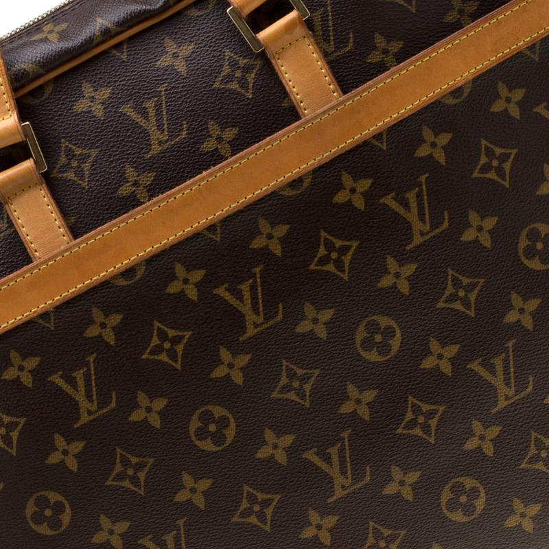 Louis Vuitton Monogram Canvas Porte Documents Pegase Soft Briefcase Bag 3