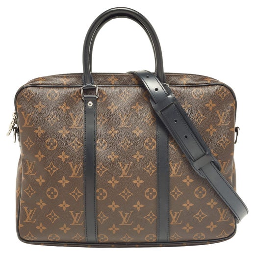 Louis Vuitton, Bags, Louis Vuitton Porte Briefcase Explorer Shoulder  Crossbody Bag