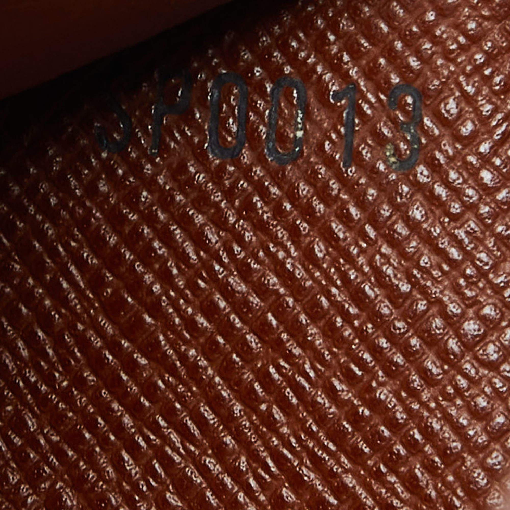 Louis Vuitton Monogramm Canvas Porte Monnaie Billets Tresor Brieftasche aus Segeltuch im Angebot 9