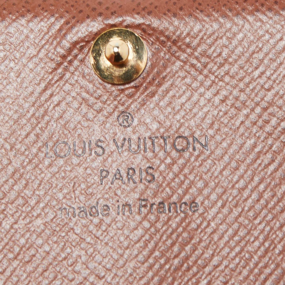 Louis Vuitton Monogram Canvas Porte Monnaie Tresor Wallet For Sale 2