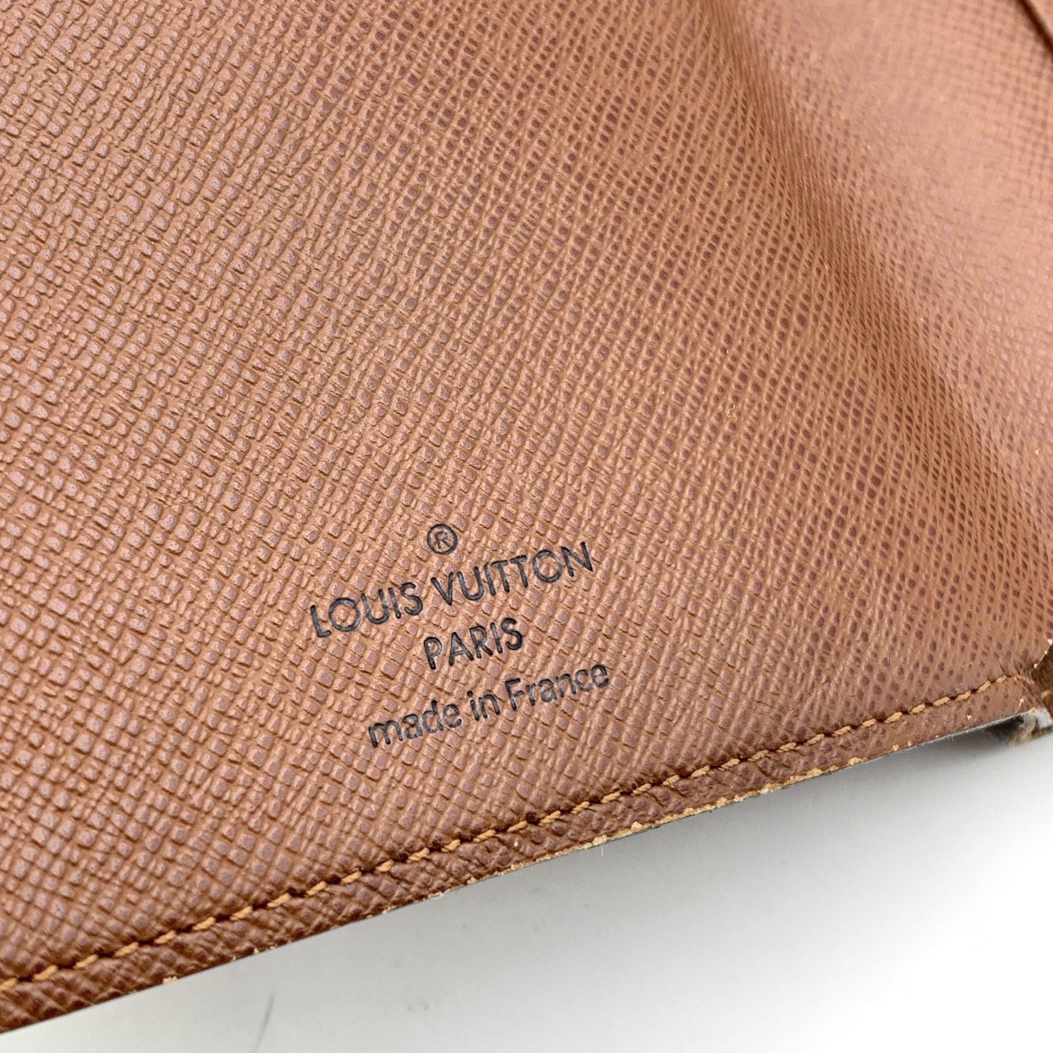 Louis Vuitton Monogram Canvas Porte Papier Zip Wallet M61207 1