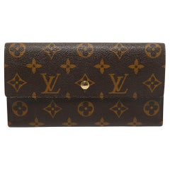 Porte Tresor Etui-Brieftasche mit Monogramm aus Segeltuch von Louis Vuitton