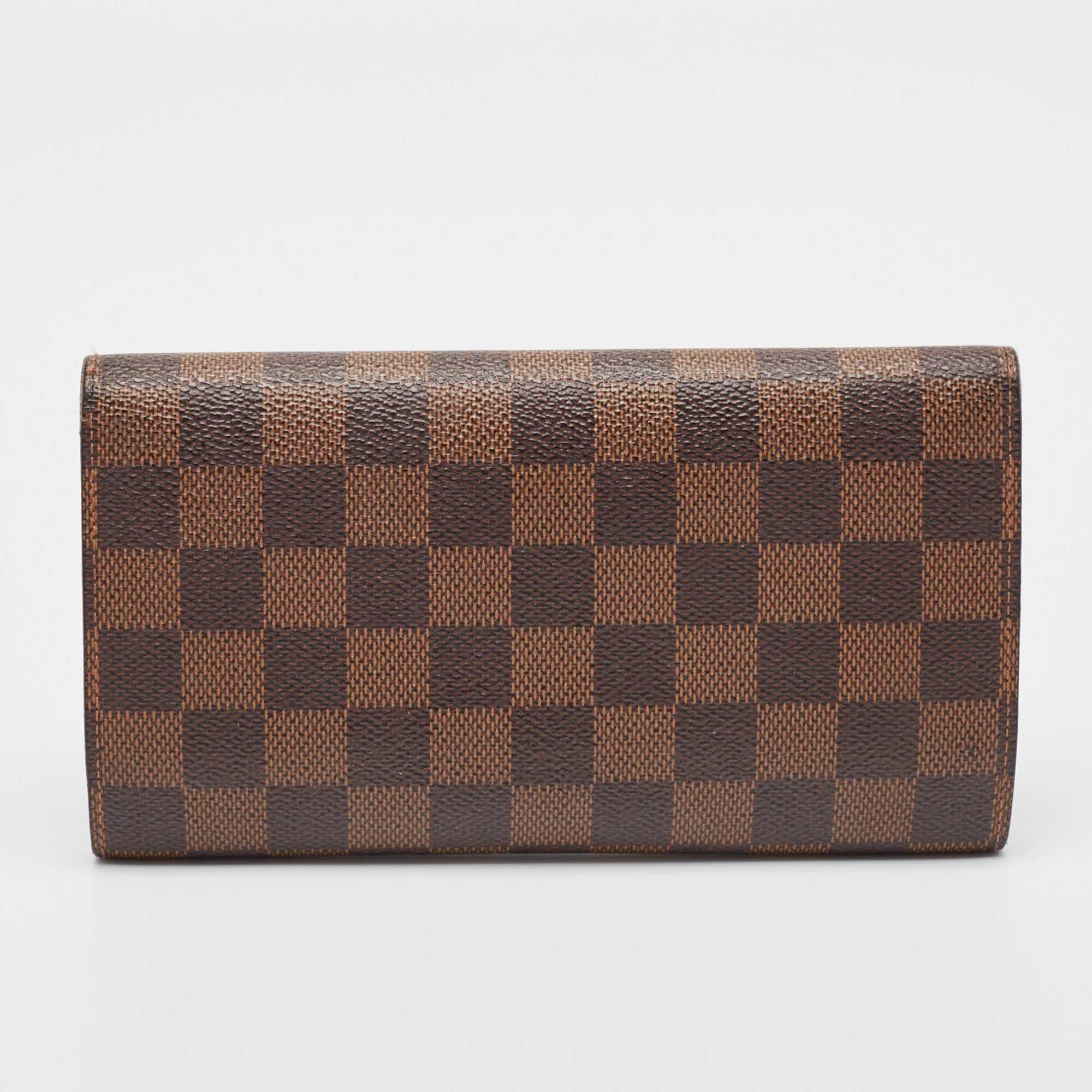 Donna Portafoglio internazionale Louis Vuitton Monogram in tela Porte-Tresor in vendita