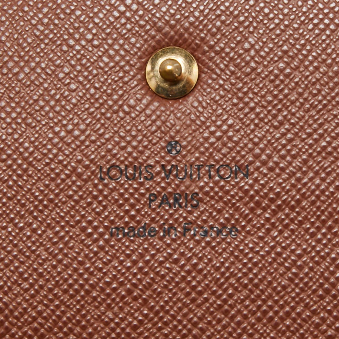 Louis Vuitton Monogram Canvas Porte-Tresor International Wallet 3