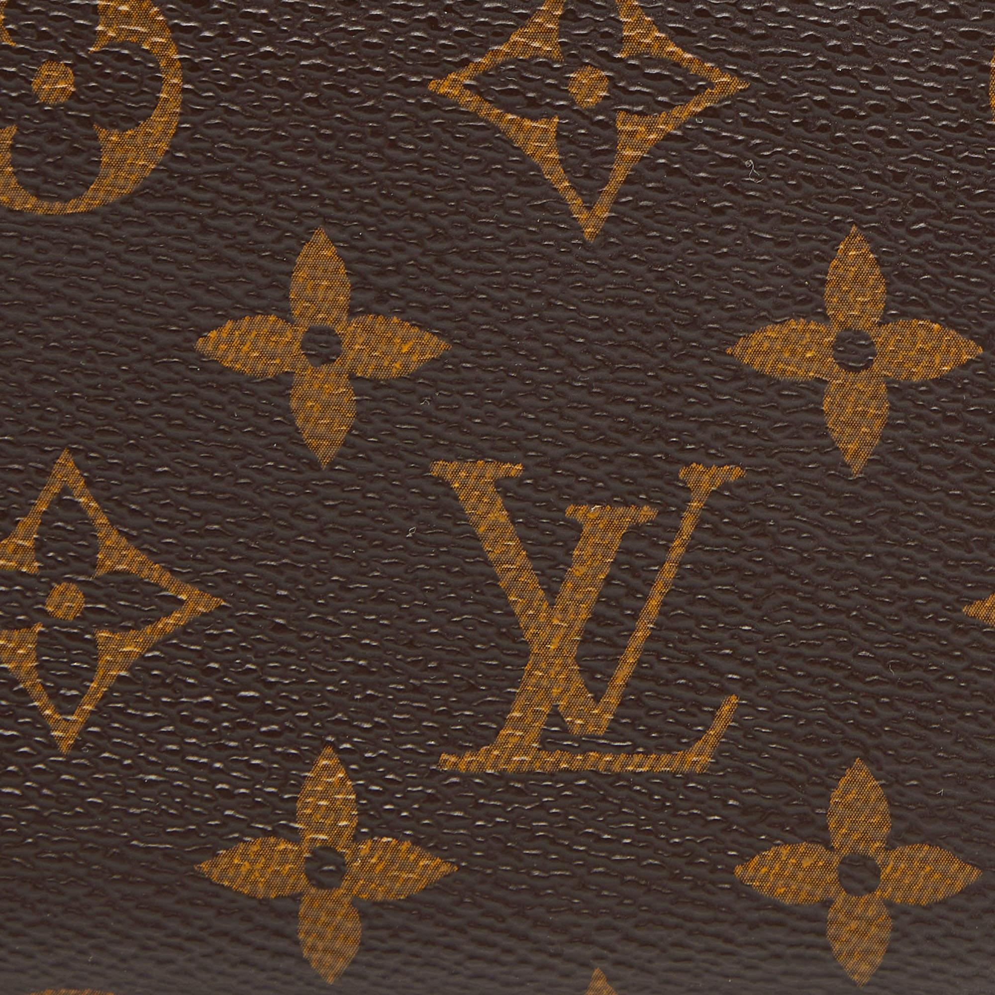 Louis Vuitton Monogram Canvas Portefeiulle Clemence Geldbörse 1