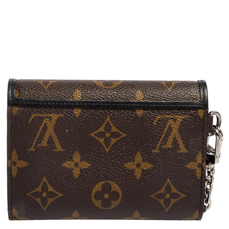 small lv wallet with chain