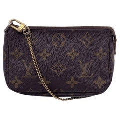 Louis Vuitton Monogram Canvas Pouch Bag Mini Pochette Accessoires