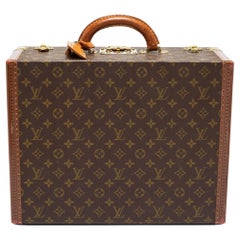 Louis Vuitton Präsidenten-Koffer aus Segeltuch mit Monogramm
