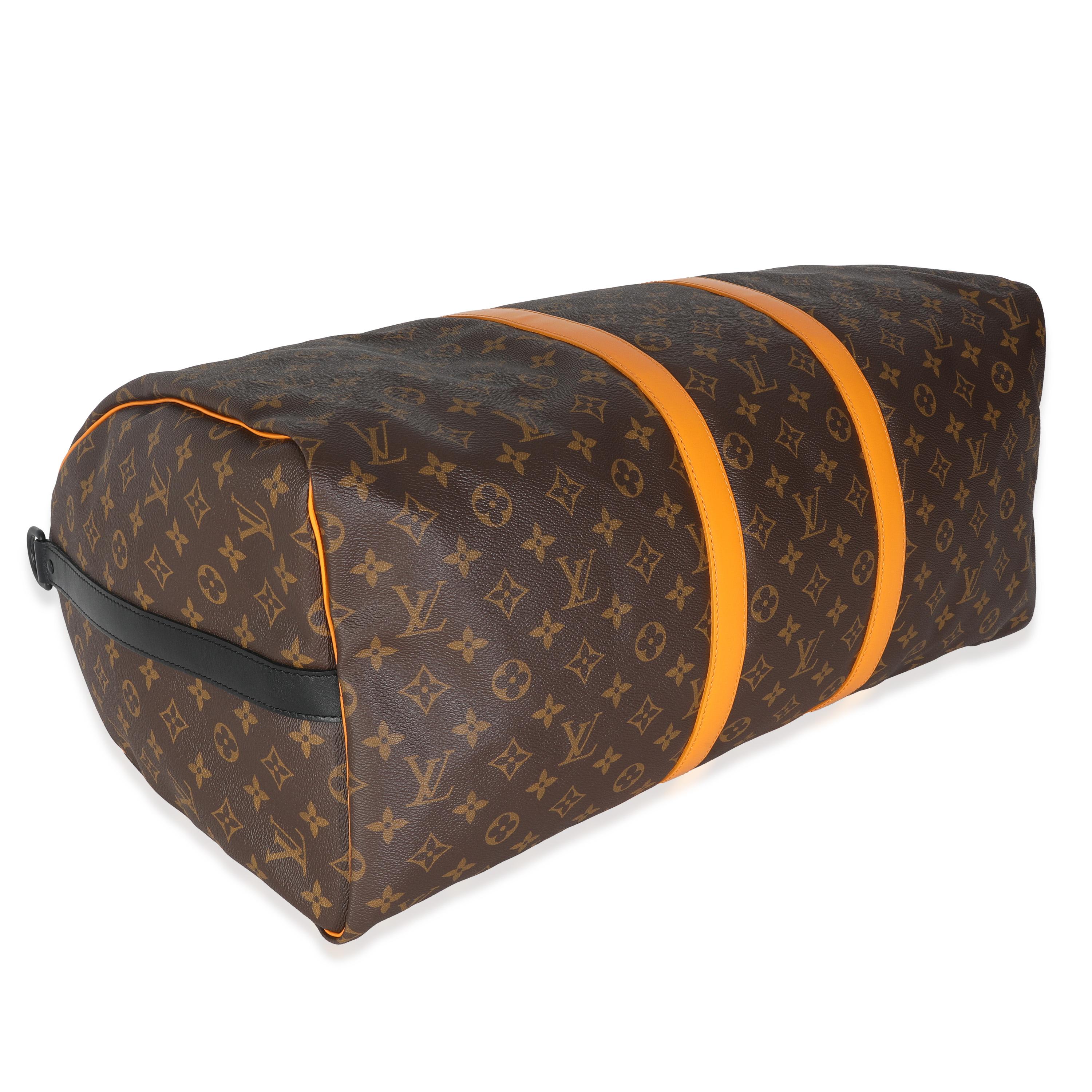 Louis Vuitton Monogram Canvas Radiant Sun Keepall Bandouliere 55 For Sale 1