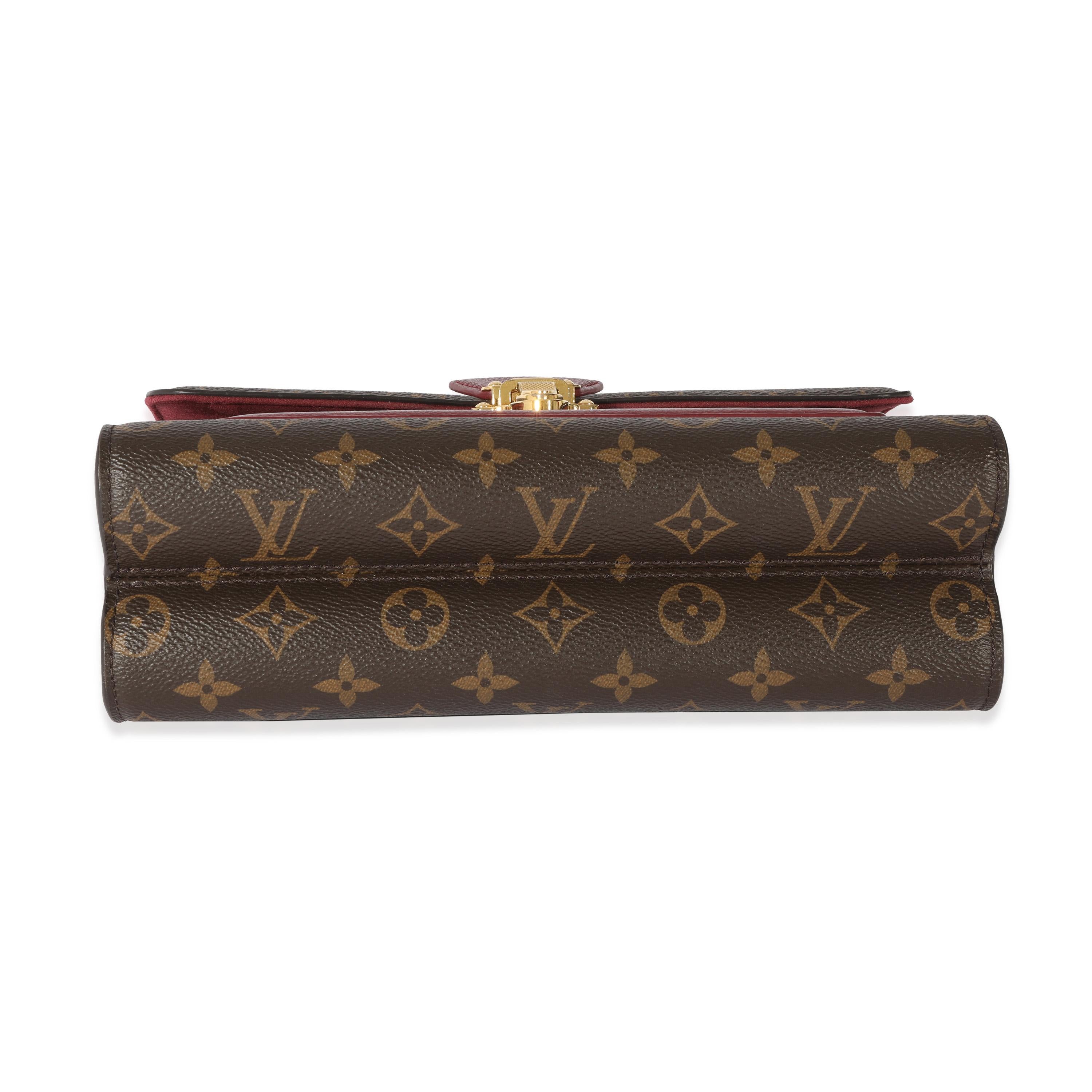 Louis Vuitton Monogram Canvas Raisin Victoire Chain Bag 3