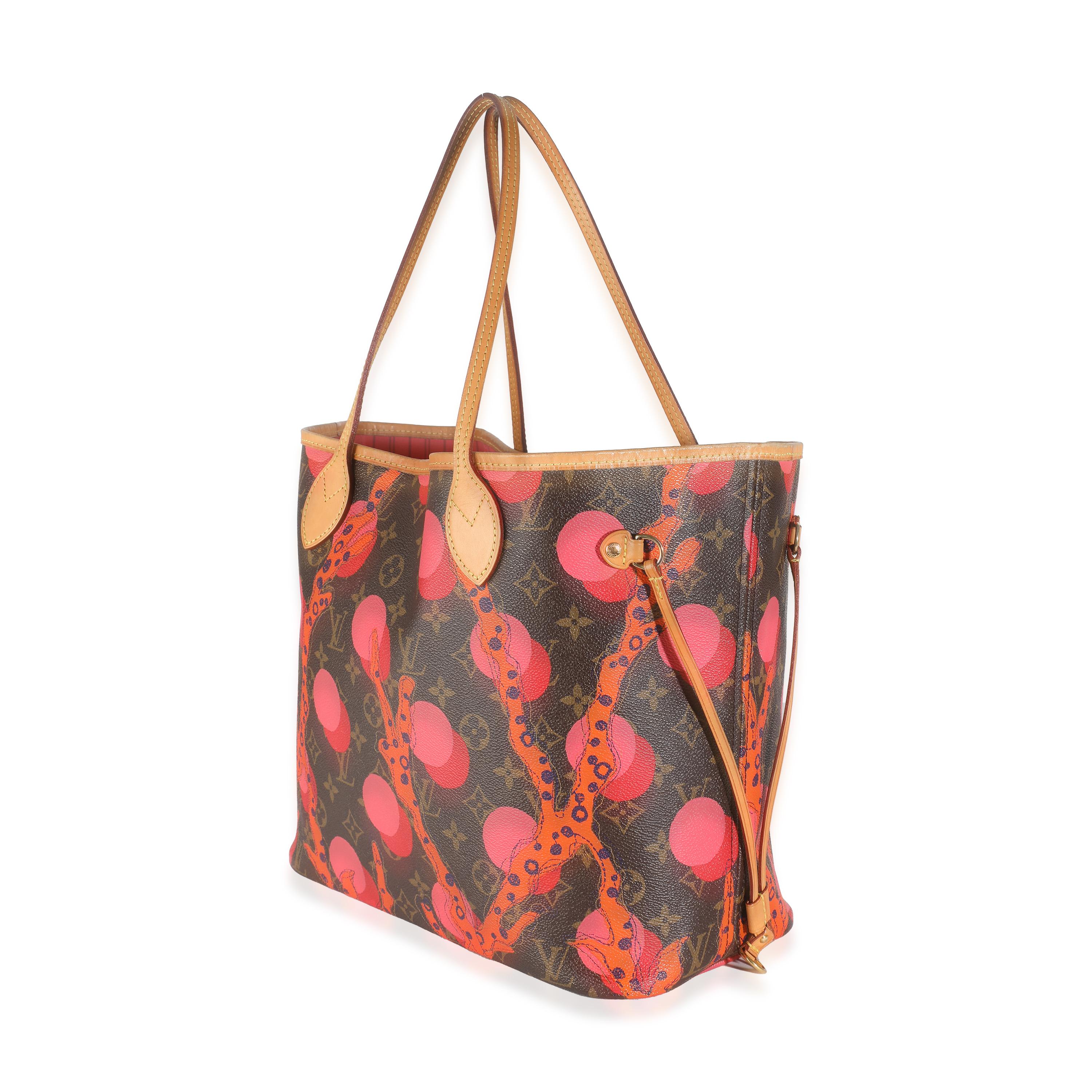 Louis Vuitton Ramages Neverfull MM Excellent état - En vente à New York, NY