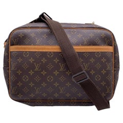 Louis Vuitton Monogram Canvas Reporter GM Crossbody Messenger Bag