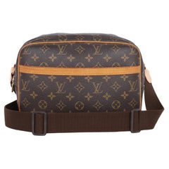 Louis Vuitton Monogram Canvas Reporter PM Bag Brown