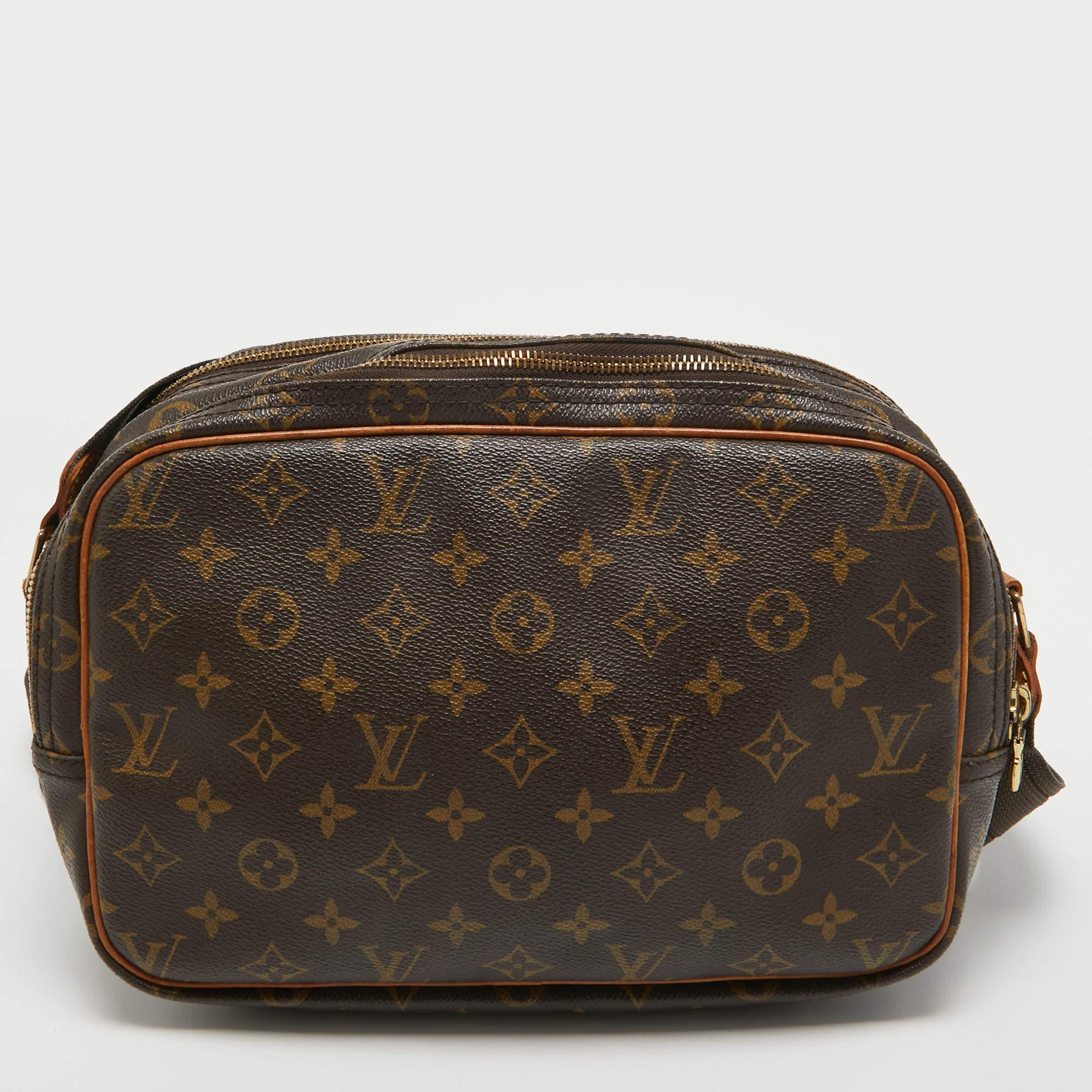 Perfect for conveniently housing your essentials in one place, this Louis Vuitton Reporter PM bag is a worthy investment. It has notable details and offers a look of luxury.

