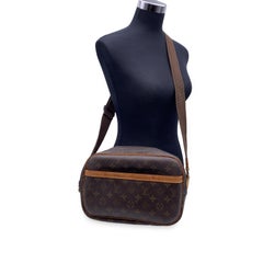 Louis Vuitton Reporter PM Messenger-Umhängetasche aus Segeltuch mit Monogramm