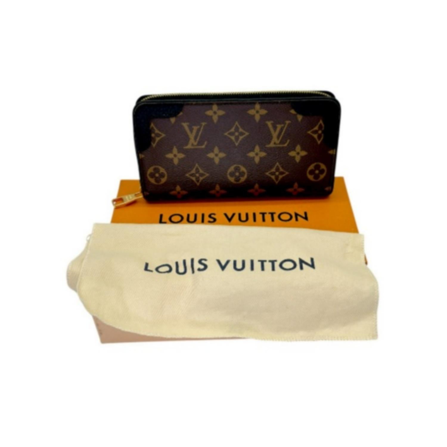Portafoglio Louis Vuitton Monogram Canvas Retiro Continental Zippy in vendita 5