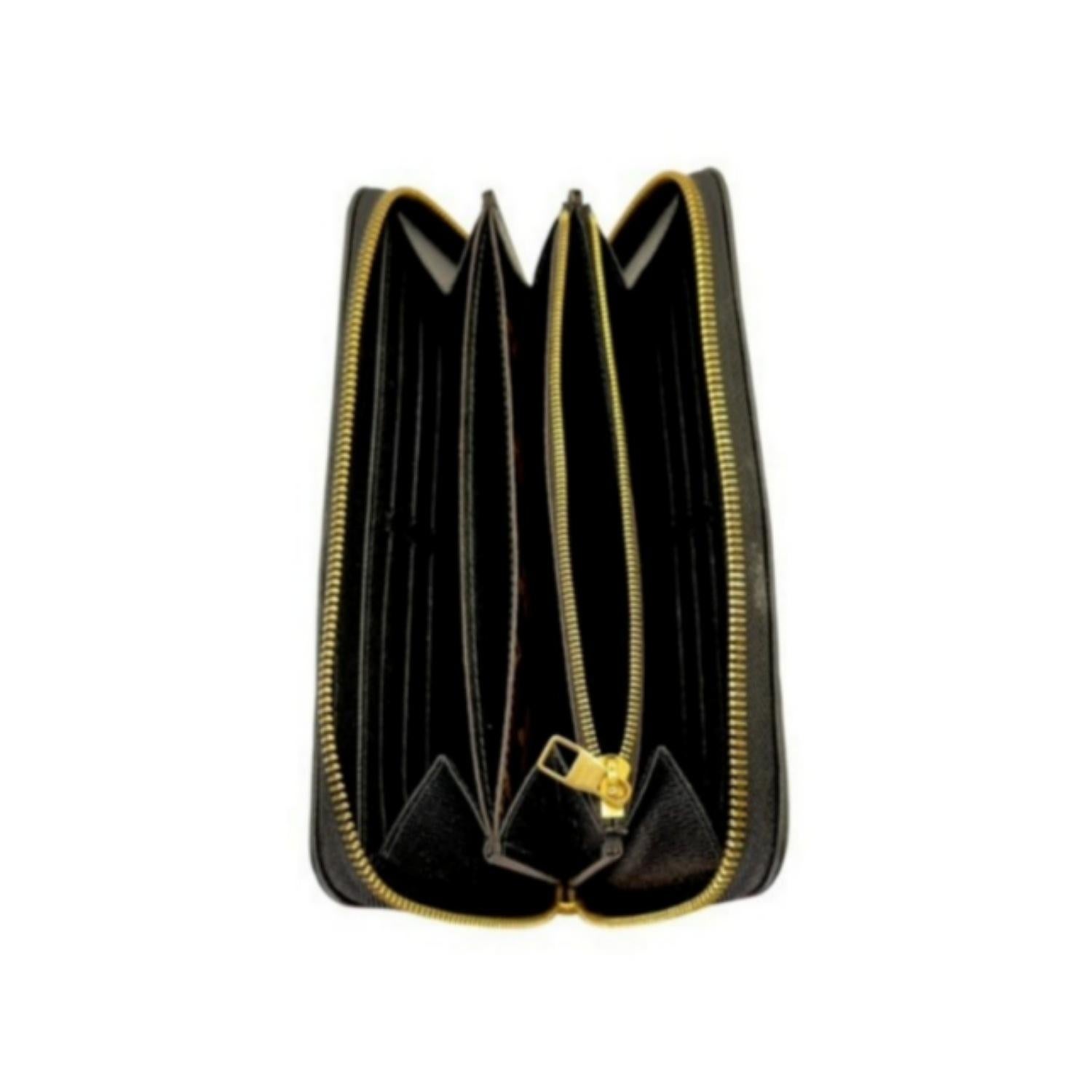 Portafoglio Louis Vuitton Monogram Canvas Retiro Continental Zippy in vendita 1