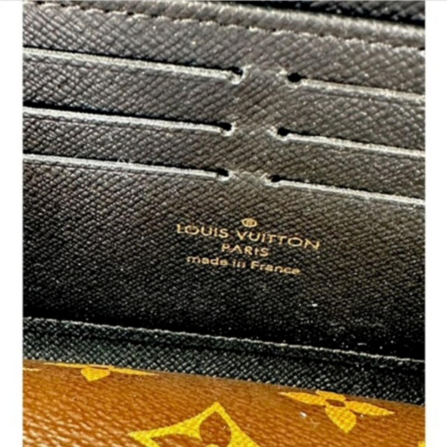 Portafoglio Louis Vuitton Monogram Canvas Retiro Continental Zippy in vendita 2