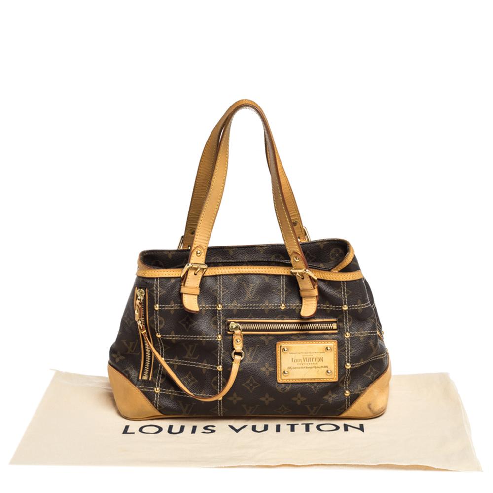 Louis Vuitton Monogram Canvas Riveting Bag 7