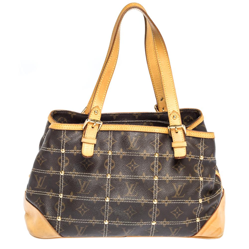 Louis Vuitton Monogram Canvas Riveting Bag 2